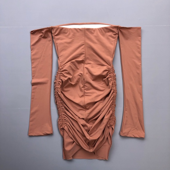 Bumpsuit Maternity The Lexi Off The Shoulder Dress Women’s Size Small *FLAWED* - Picture 5 of 13